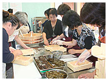 まち歩きの様子